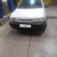 پراید سفید ۸۶ دوگانه شرکت