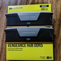 رم Corsair Vengeance RGB DDR5 32GB (2×16GB)