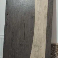 درب چوبی رنگ ثابت ورودی حال پزیرایی
