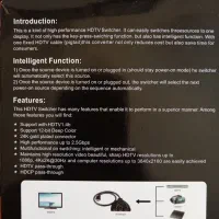 سوویچ HDMI ULTRA 4K با بهترین کیفیت|قطعات و لوازم جانبی رایانه|نیشابور, هفده شهریور|دیوار