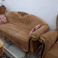 فروش مبلمان ۷نفره و میز نهارخوری|مبلمان خانگی و میز عسلی|لنگرود, |دیوار