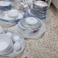 فروش سرویس ۱۸ نفره ارگوپال اصل فرانسه|ظروف سرو و پذیرایی|شیراز, میانرود|دیوار