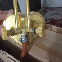 چراغ روشنایی گازی دو شعله|لامپ و چراغ|یاسوج, |دیوار