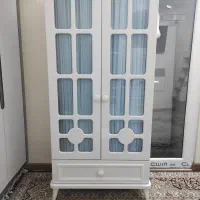 کمد ویترین دراور ( بلندی 1/90  عمق 50   عرض 90)