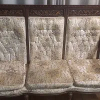 یک دست مبل سلطنتی استیل  کامل ۹ نفره به همراه میز|مبلمان خانگی و میز عسلی|مشهد, سجاد شهر|دیوار