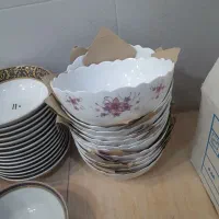 ظروف چینی فله و کادویی|ظروف سرو و پذیرایی|گناباد, |دیوار