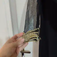 پیراهن مجلسی مشکی منجوق دوزی|لباس|اندیشه, شهرک مریم|دیوار