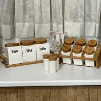 ست ادویه جات و بانکه شیک و سالم