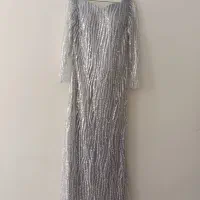 لباس مجلسی زنانه شیک سنگ دوری شده