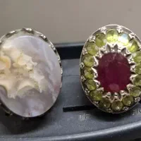 انگشتر کلکسیونی 16 زبر تک یاقوت