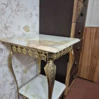 میز برنز دو طبقه