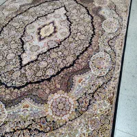 یک تخته فرش 9متری قیطران 1000شانه سورمه ای