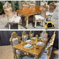 فروش مبل سلطنتی راحتی اقساطی ارسال رایگان|مبلمان خانگی و میز عسلی|اصفهان, نقش جهان|دیوار