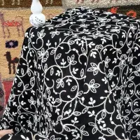 پارچه لینن سوزندوزی