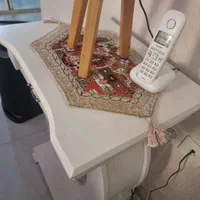 میز تلفن چوبی به همراه آباژور|میز تلفن|تهران, پونک|دیوار