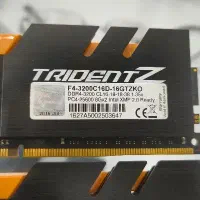 رم g.skill trident z ddr4 ×2 16G 3200|قطعات و لوازم جانبی رایانه|شیراز, عادل آباد|دیوار