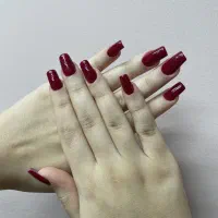 خدمات ناخن فقط هزینه مواد