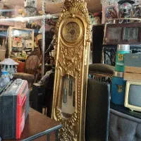 ساعت ایستاده تمام چوب قدیمی سالم