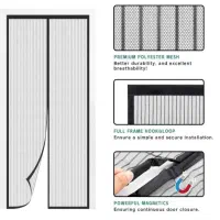 پرده توری مگنتی مجیک مش مدل 45272