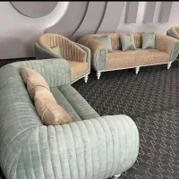 مبل راحتی چستر صدفی|مبلمان خانگی و میز عسلی|سمنان, |دیوار