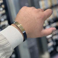 دستبندچرم ۱۹۸ تومن جنس steel|بدلیجات|خمینی‌شهر, |دیوار