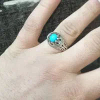 انگشتر نقره فیروزه نیشابور