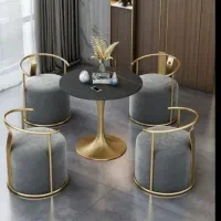 میز نهار خوری مشکی مات ۴۵۰۰ زیر قیمت کل بازار