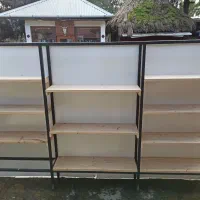 ویترین اهن و چوب|بوفه، ویترین، کنسول|رامسر, |دیوار