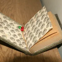دفترچه دستساز و صحافی شده قدیمی