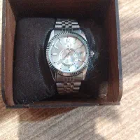 ساعت رولکس صفحه نقره ای