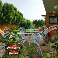 صندلی فلزی بیضی مناسب باغ ویلا مستقیم از تولیدی|صندلی و نیمکت|احمدآبادمستوفی, |دیوار