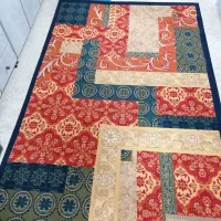 گلیم فرش ۶ متری تمیز