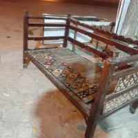 تخت قهوه خانه غرق اباد|تخت و سرویس خواب|نوبران, |دیوار