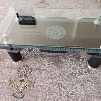 میز جلو مبلی شیشه ای