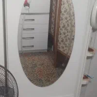 جاکفشی و کمد لباسی ریل دار و آینه دار