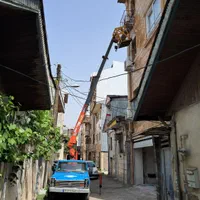 نیسان جرثقیل با ظرفیت ۳تُن|خدمات حمل و نقل|رشت, دباغیان|دیوار