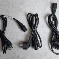 کابل پاور سه پین، Hdmi، کابل لن و کابل usb خور