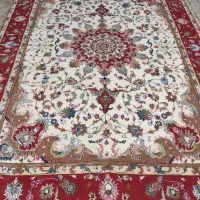 فرش دستباف جفت۹متری طرح تبریز کد ۰۲۱