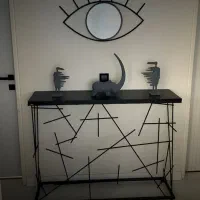 میز دکور قفسه شلف رگال مبل باپروفیل سبک وجوش co2