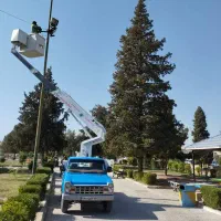 خدمات بالابر نیسانی (کار در ارتفاع ۱۵ متر)|خدمات پیشه و مهارت|فسا, |دیوار