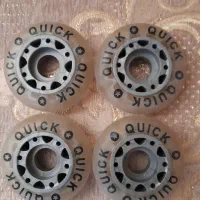 پک ۴عددی چرخ تمام ژله ای quick|دوچرخه، اسکیت، اسکوتر|گرمدره, |دیوار