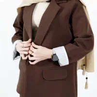 کت قهوه ای