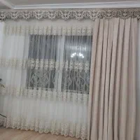 پرده توری  حال پذیرایی شیک