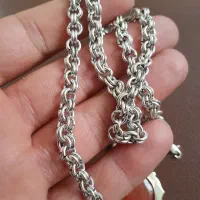 ساخت زنجیربا نقره شکسته
