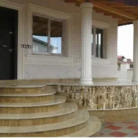 سیمانکاری نما رومی شسته ابساب