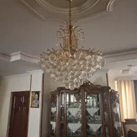 دو عدد لوستر بلور