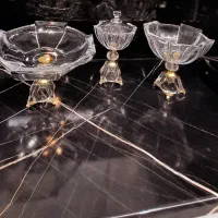 سرویس اصل فرانسوی  پایه دارکریستالی