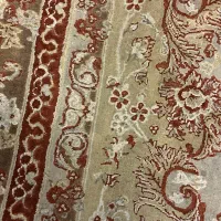 فرش ۱۲ و ۶ متری گل برجسته کرم ماشینی|فرش|تهران, توحید|دیوار