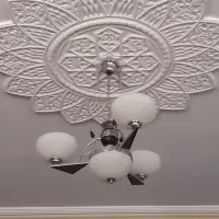 دوعدد لوستر چهار شعله