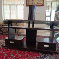 میز تلویزیون نو و تلویزیون 21سونی